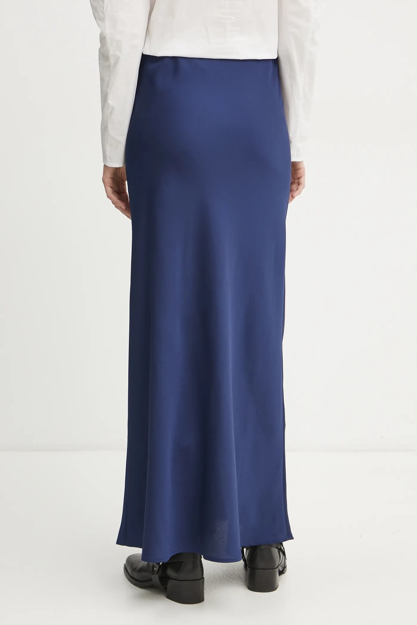 Bruuns Bazaar szoknya sötétkék, maxi, egyenes, BBW4296 termék 2. képe