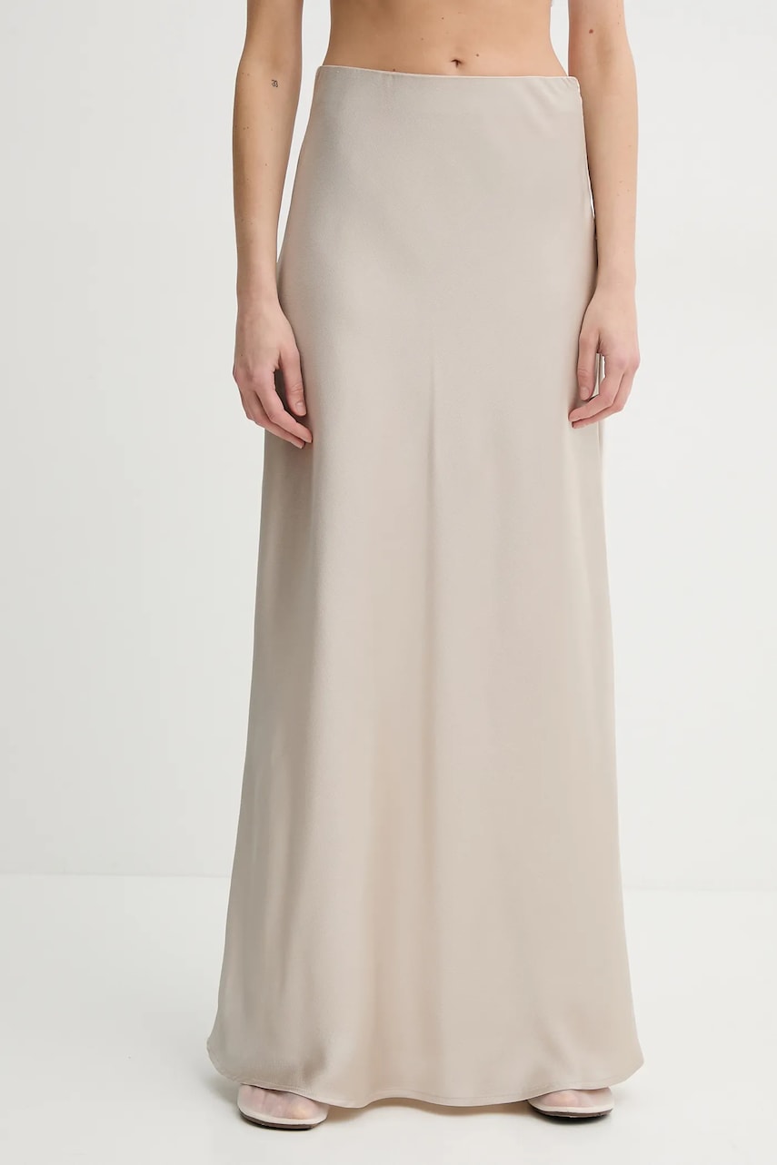 Bruuns Bazaar fusta culoarea albastru marin, maxi, drept, BBW4296 Bruuns Bazaar fusta culoarea albastru marin, maxi, drept, BBW4296
