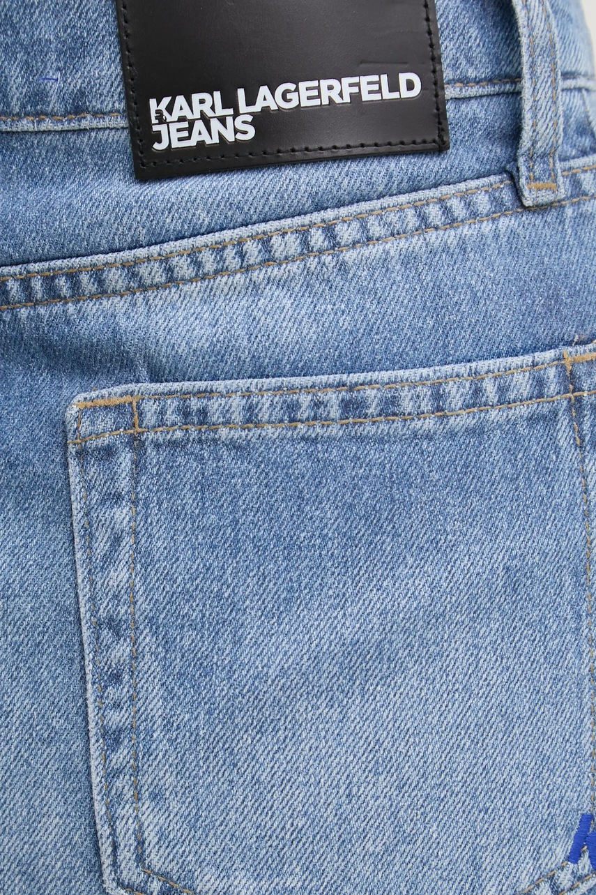 Rifľová sukňa Karl Lagerfeld Jeans