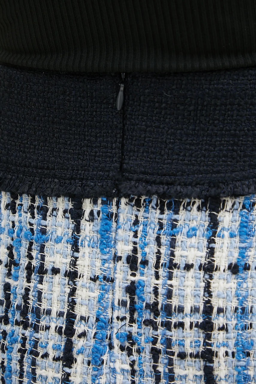 Sukně s příměsí vlny BOSS