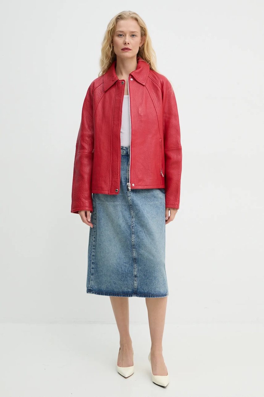 Джинсовая юбка Samsoe Samsoe SAELSIE midi прямая F24400119 Джинсовая юбка Samsoe Samsoe SAELSIE midi прямая F24400119