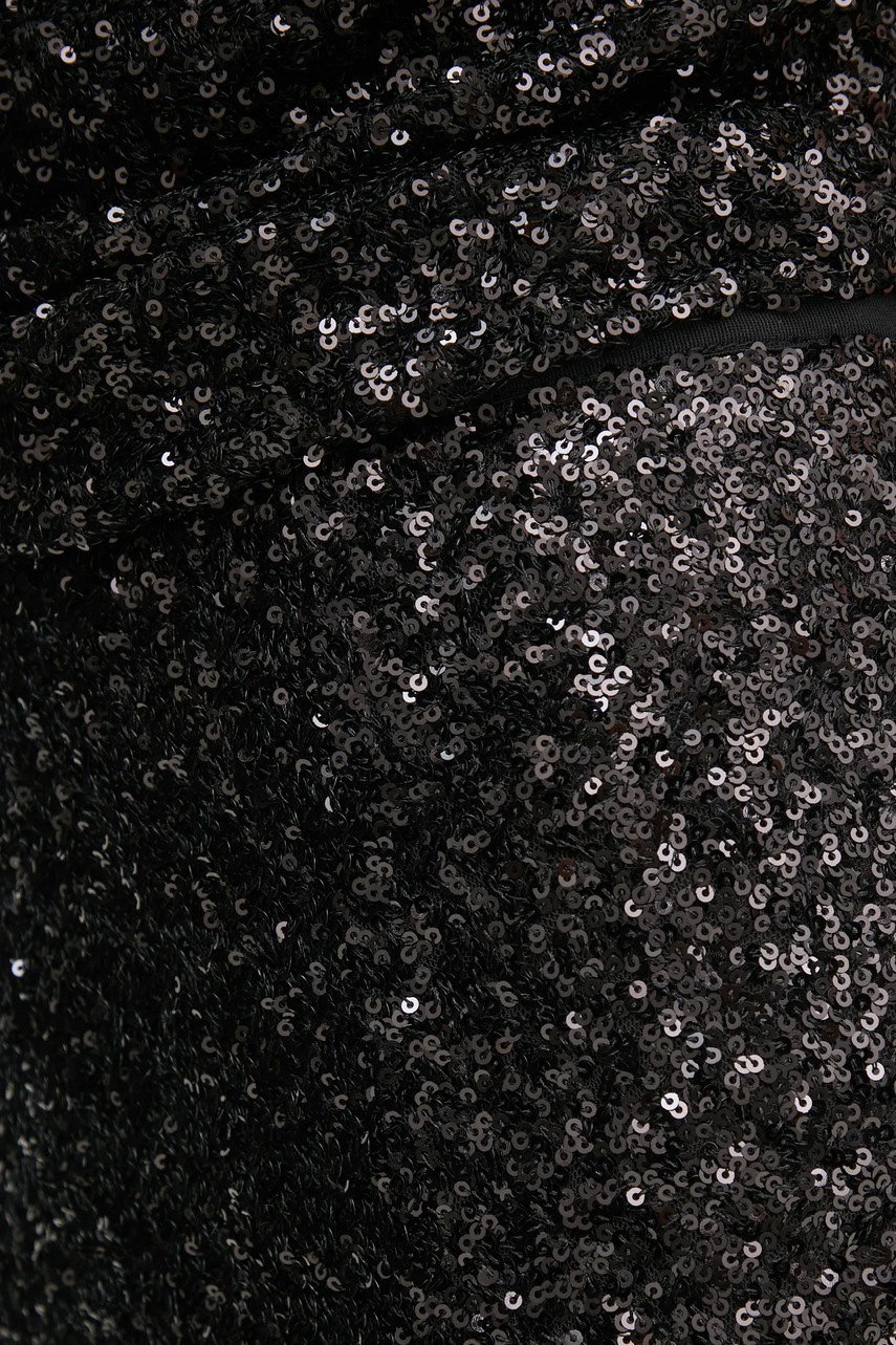 Φούστα DIANE VON FURSTENBERG χρώμα: μαύρο, DVFKL4S001 φωτογραφία