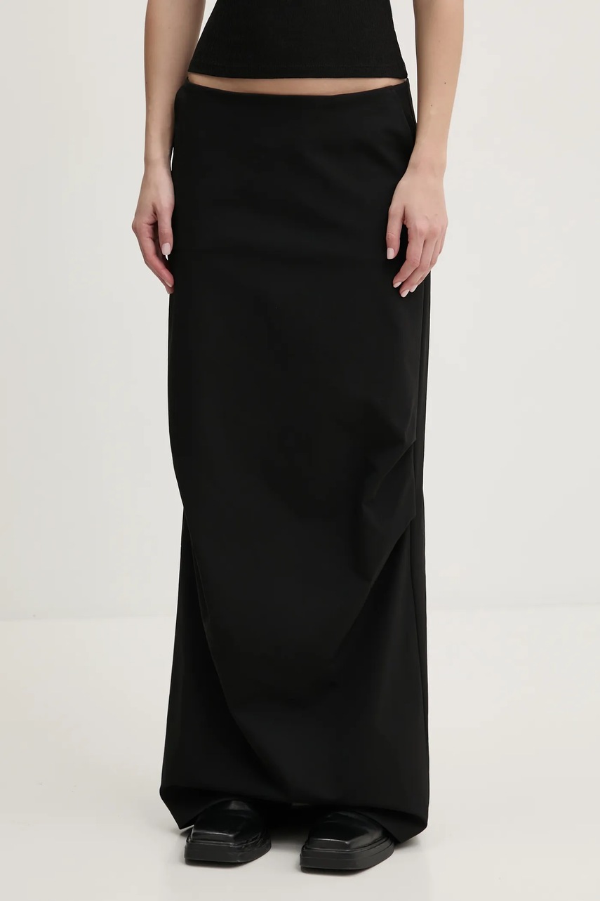 Sukně Heliot Emil černá barva, maxi, PRESS25_W_12_044_BLK01