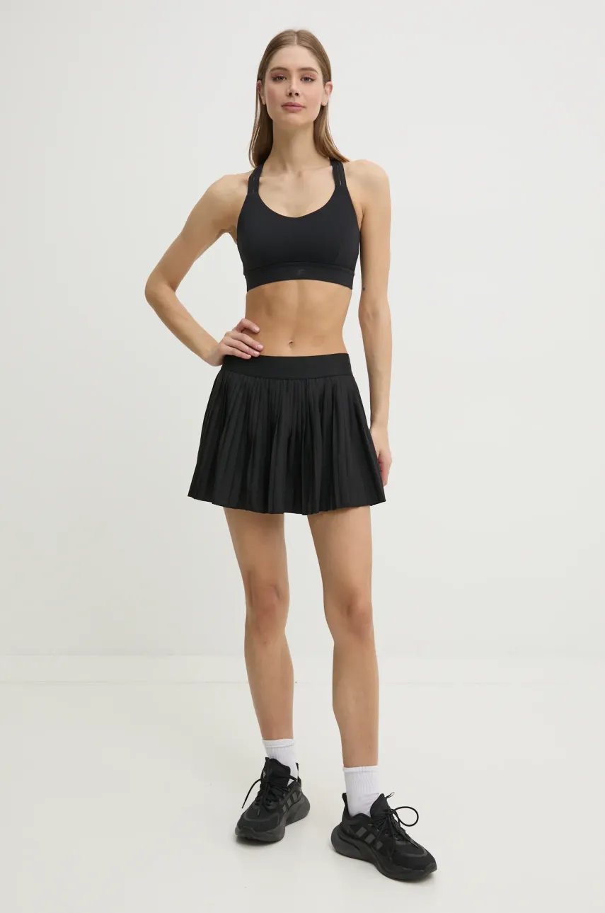 Спортивная юбка adidas Performance Club цвет чёрный mini расклешённая JD6117 Спортивная юбка adidas Performance Club цвет чёрный mini расклешённая JD6117