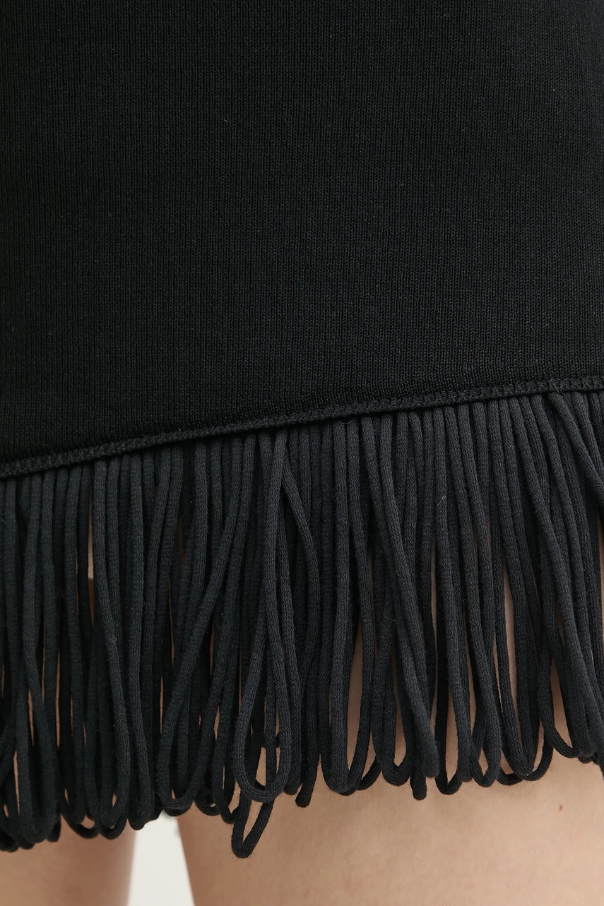 Φούστα Simona Corsellini χρώμα: μαύρο, P25CPGOO03 φωτογραφία