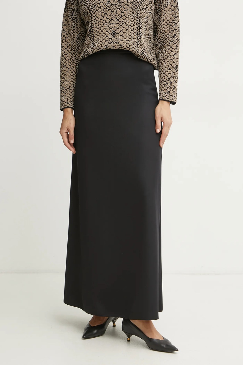 Sukně MAX&Co. černá barva, maxi, 2516771021200