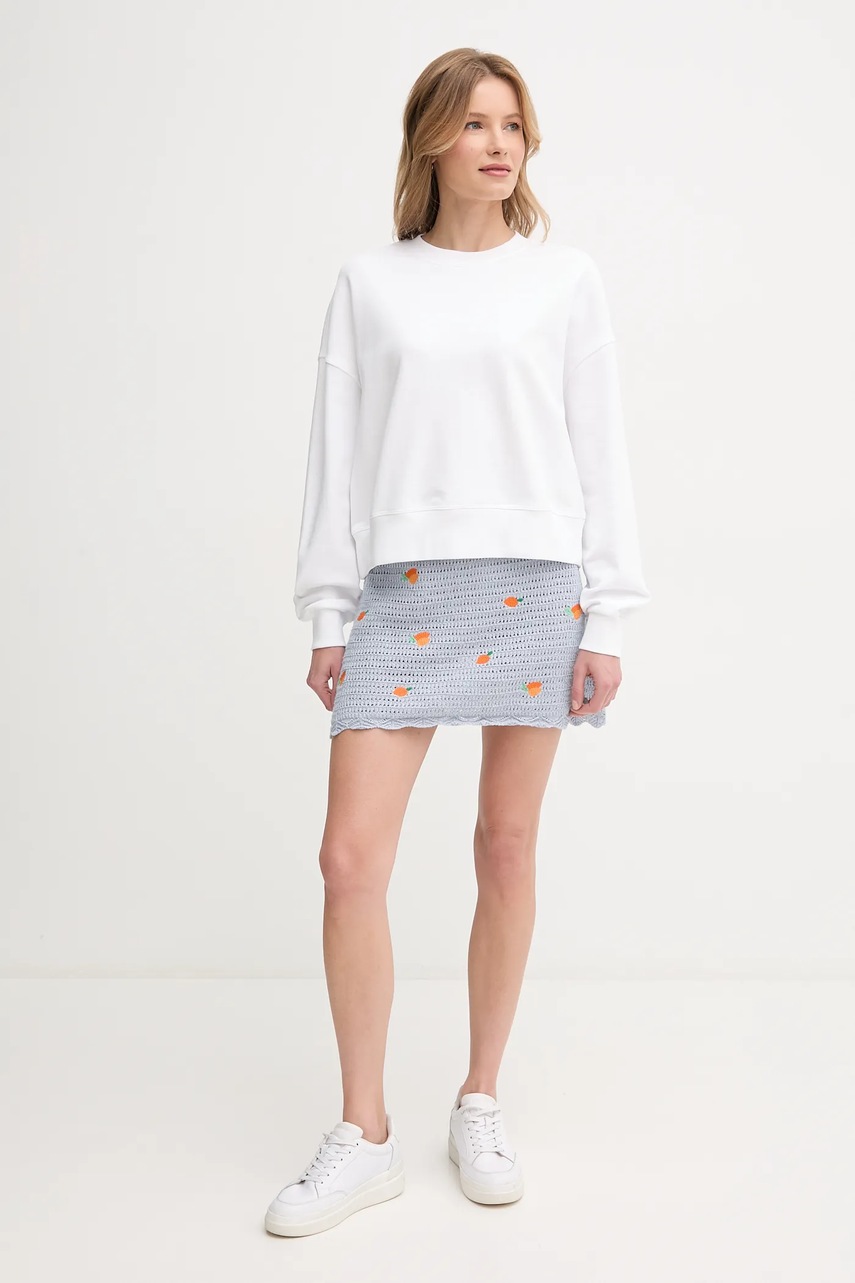 Хлопковая юбка Pepe Jeans OLAYA SKIRT mini карандаш PL901212