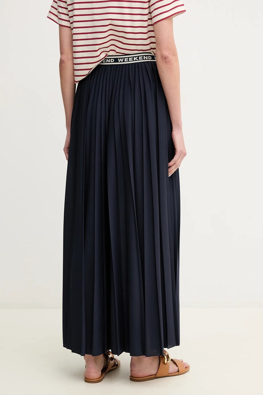 Weekend Max Mara szoknya sötétkék, maxi, harang alakú, 2515771031600 termék 2. képe