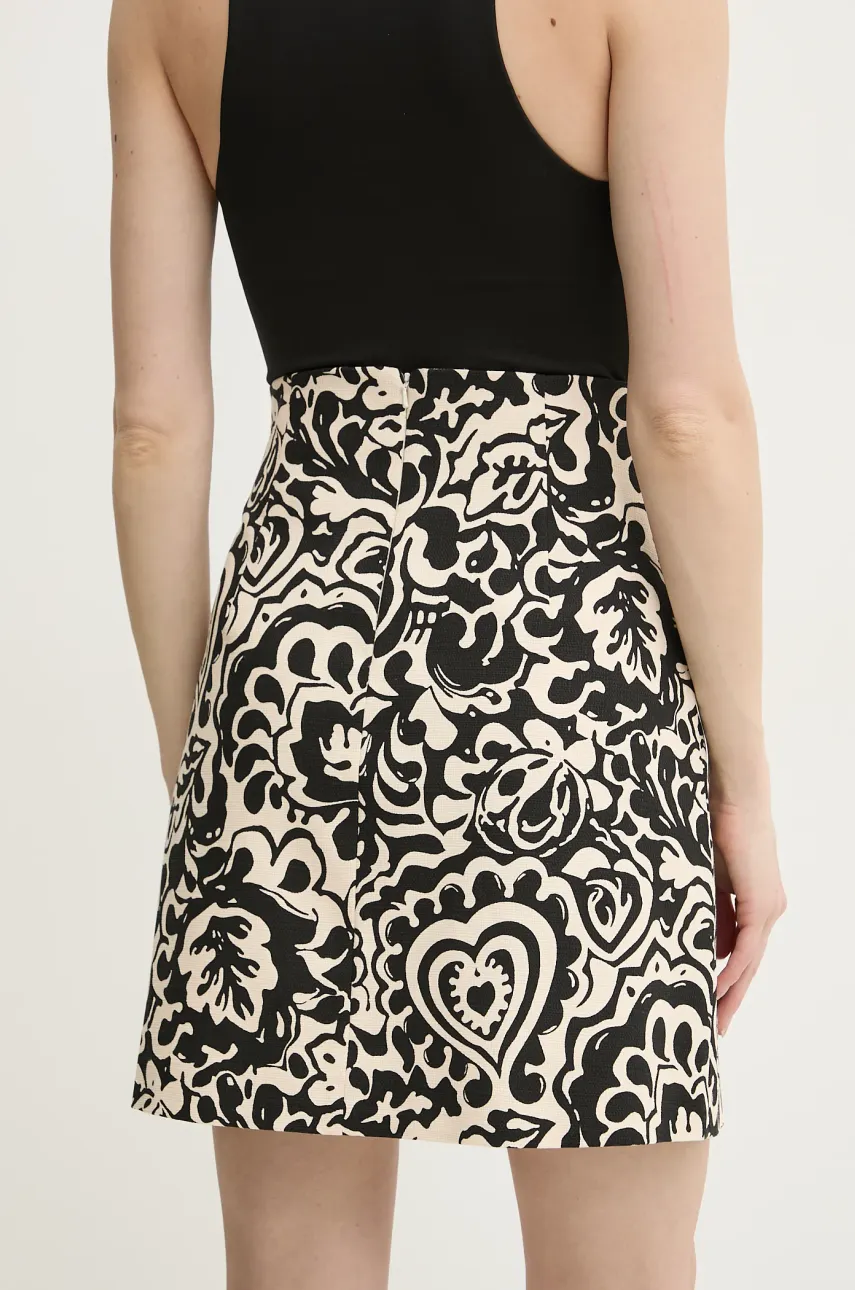 Weekend Max Mara szoknya bézs, mini, egyenes, 2515101052600 termék 2. képe