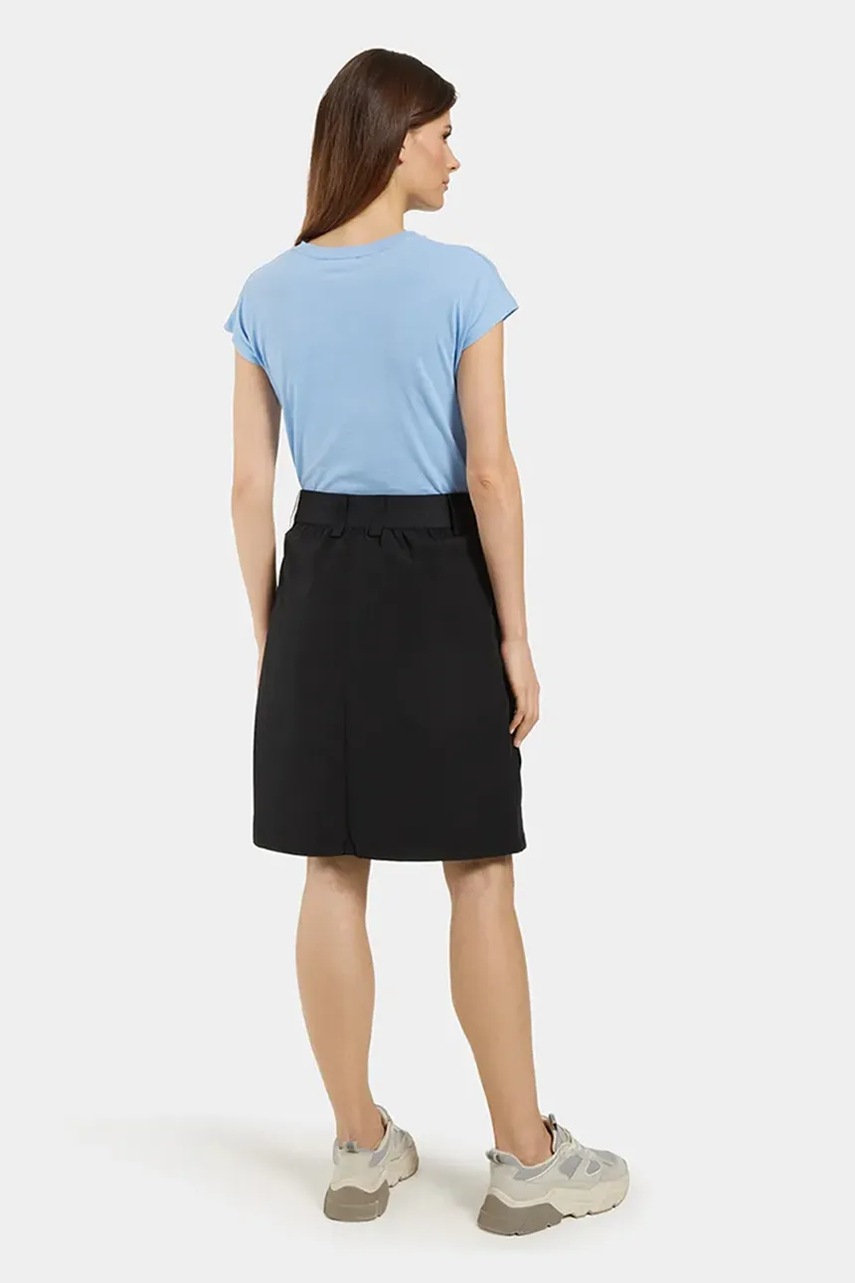 Φούστα Didriksons LIV χρώμα: μαύρο, 503624 φωτογραφία