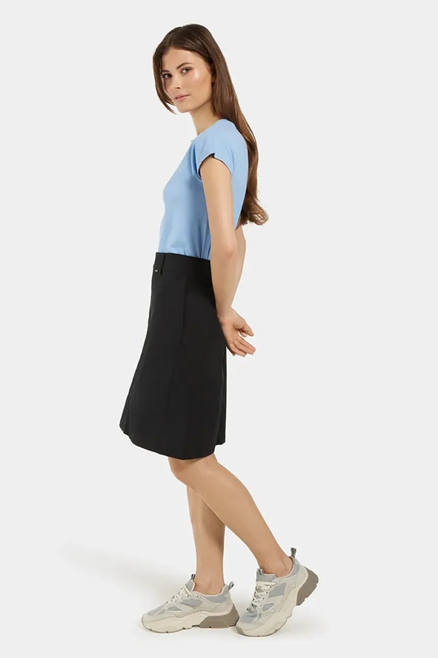 Φούστα Didriksons LIV χρώμα: μαύρο, 503624 φωτογραφία