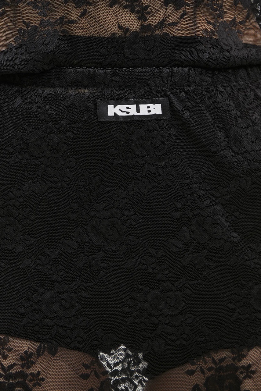 Φούστα KSUBI Veneda Slip χρώμα: μαύρο, WPS25SK004 φωτογραφία