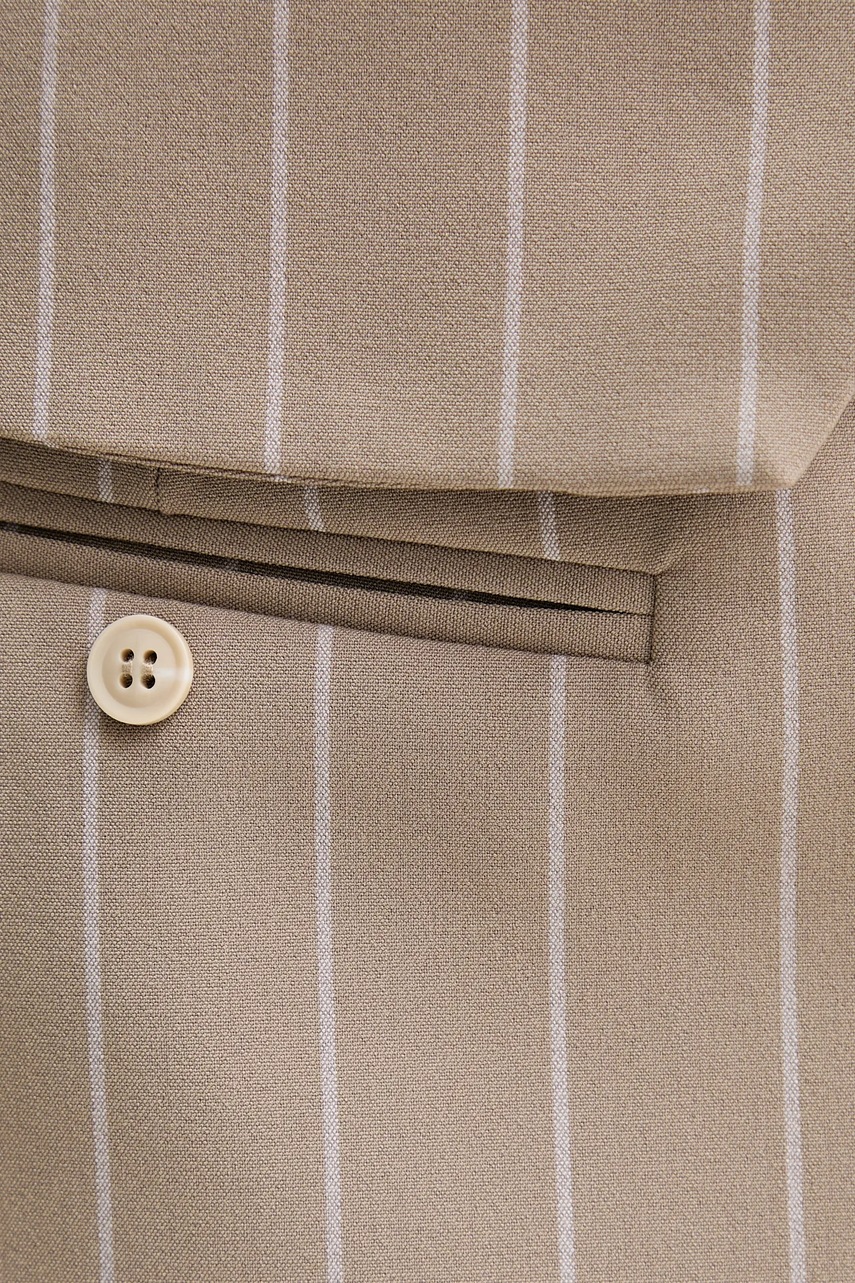 Φούστα Samsoe Samsoe SANEEM χρώμα: μπεζ, F25100158 φωτογραφία