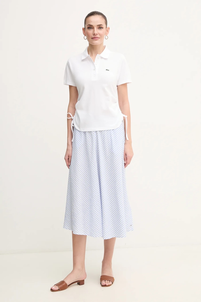 Юбка Tommy Hilfiger midi расклешённая WW0WW44549 Юбка Tommy Hilfiger midi расклешённая WW0WW44549