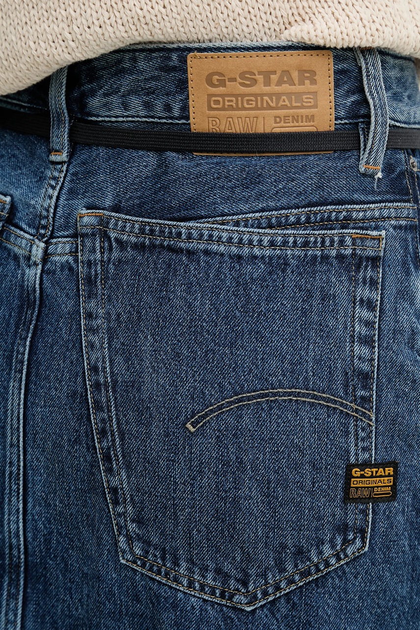 Τζιν φούστα G-Star χρώμα: ναυτικό μπλε, D25979-D788 φωτογραφία