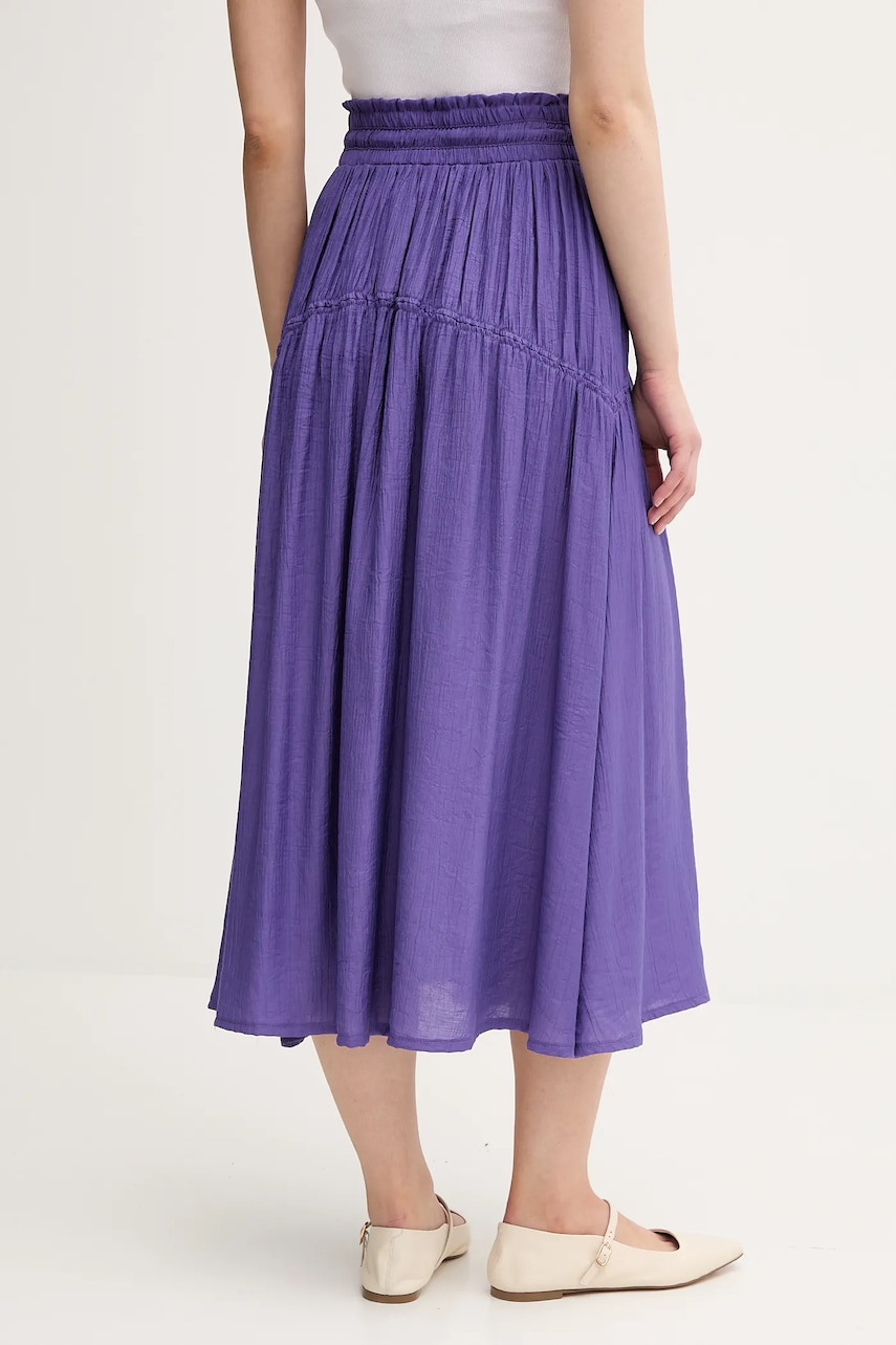 Φούστα La Petite Française JOSETTE χρώμα: μοβ, JOSETTE φωτογραφία