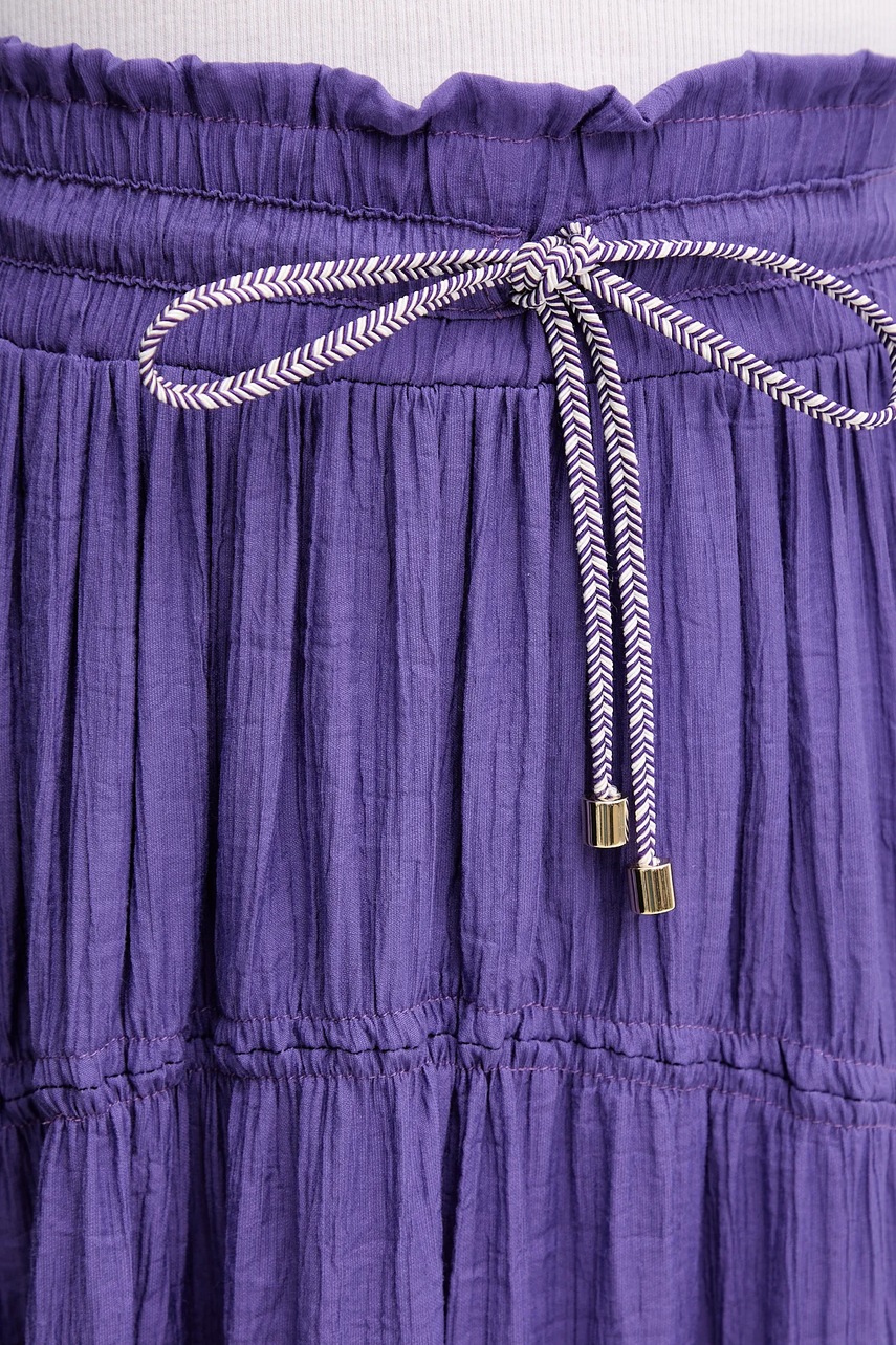 Φούστα La Petite Française JOSETTE χρώμα: μοβ, JOSETTE φωτογραφία