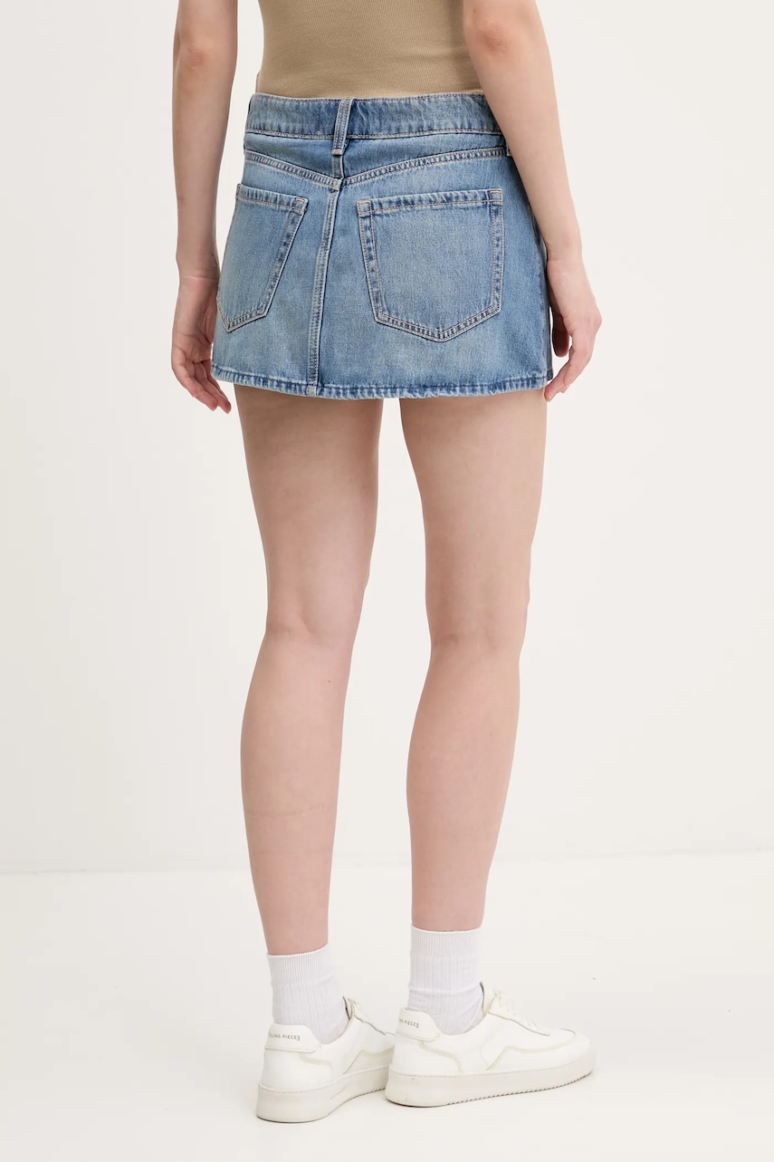 Bavlnená sukňa Hollister Co.
