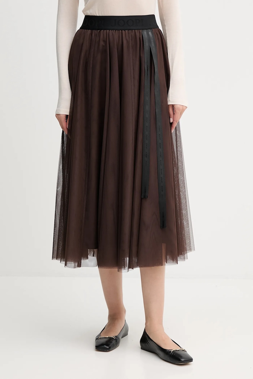Joop! fustă culoarea roz, midi, evazați, 30046657 Joop! fustă culoarea roz, midi, evazați, 30046657