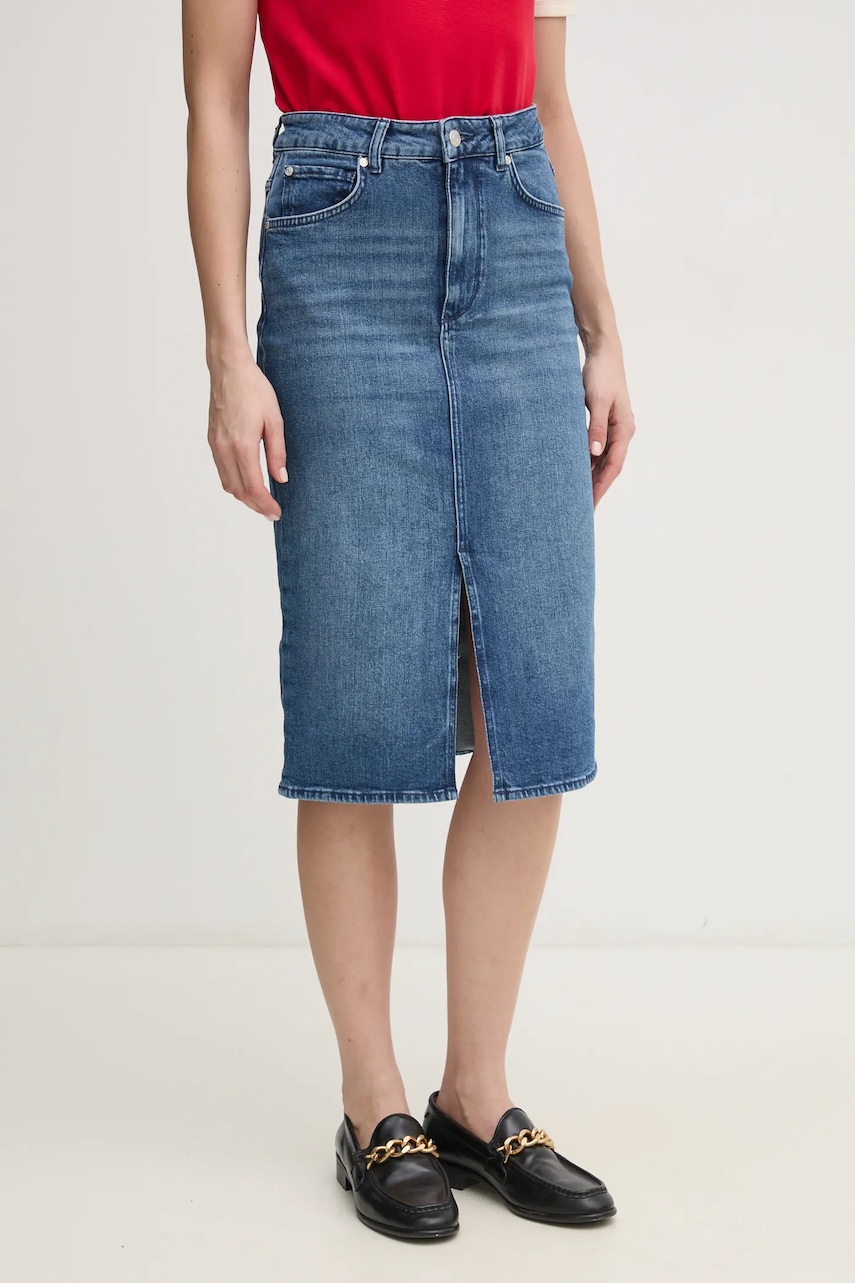 Joop! fusta jeans midi, drept, 30047184 Joop! fusta jeans midi, drept, 30047184