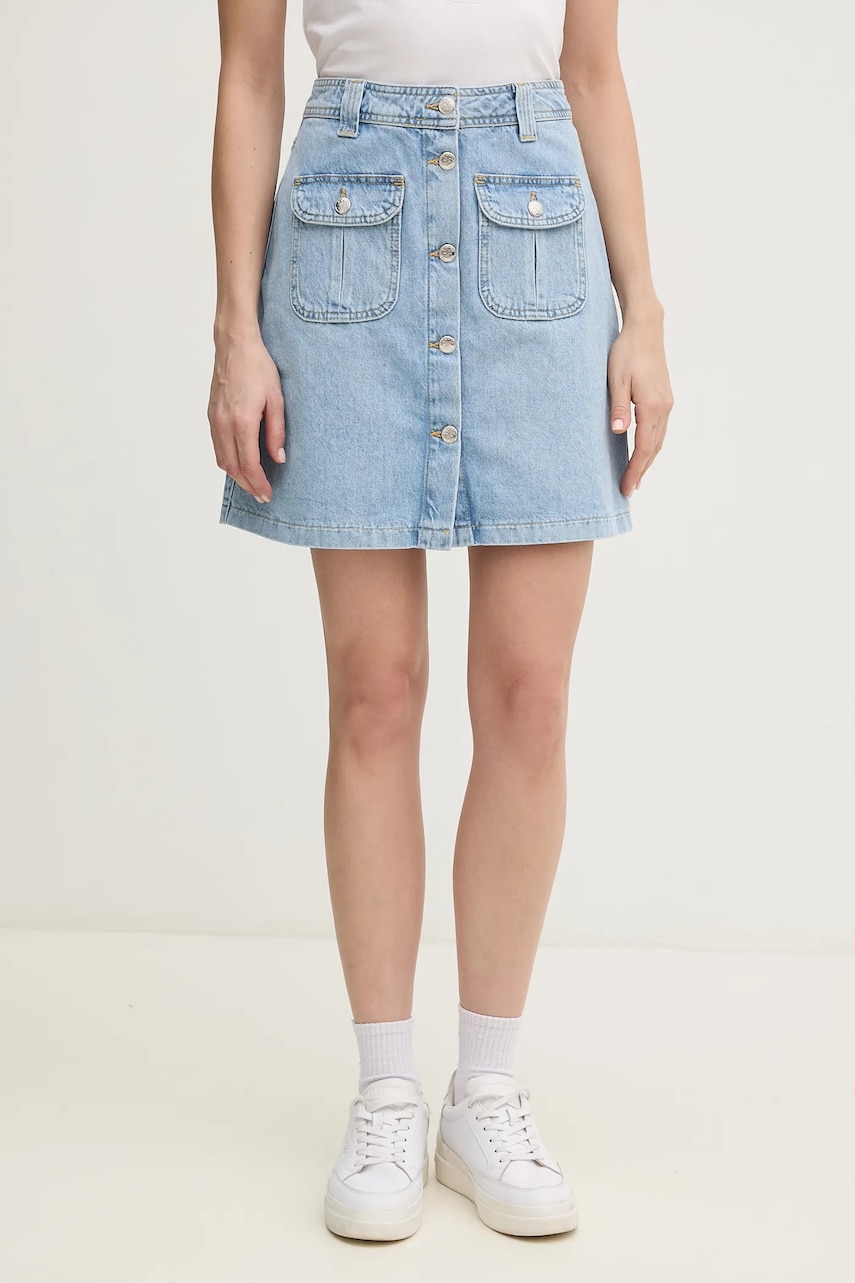 Joop! fustă din denim mini, drept, 30046659 Joop! fustă din denim mini, drept, 30046659