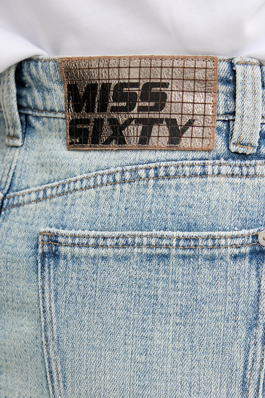 Φούστα Miss Sixty χρώμα: μπλε, 6S1KJ47500 φωτογραφία