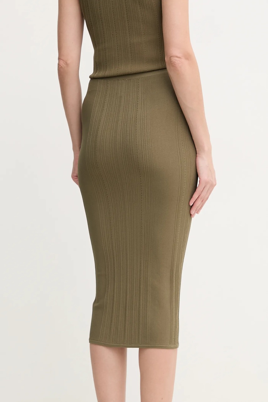 Φούστα Marciano Guess GIADA χρώμα: πράσινο, 5GGD18 5874Z φωτογραφία