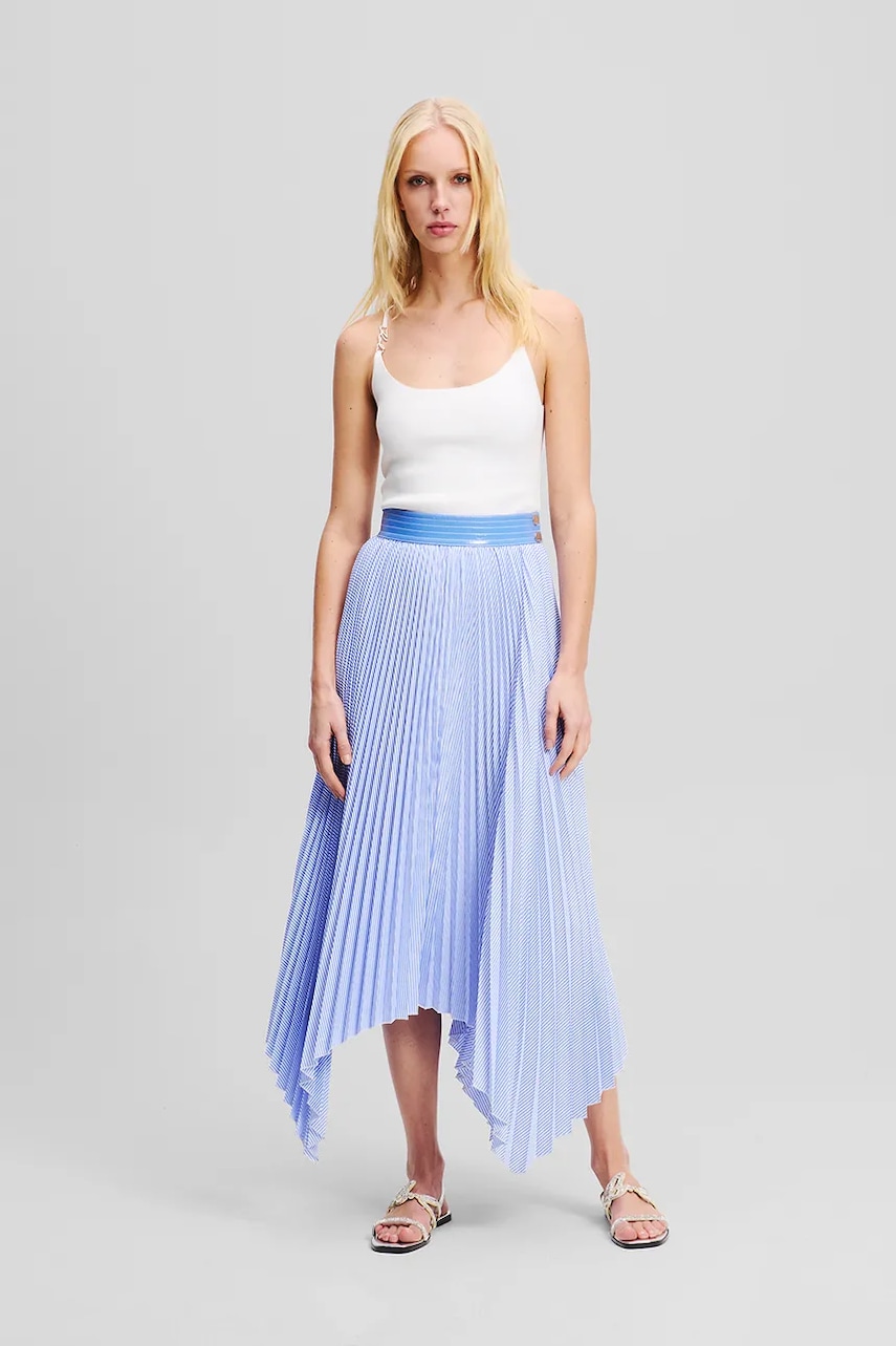 Karl Lagerfeld fustă midi, evazati, A2W12015 Karl Lagerfeld fustă midi, evazati, A2W12015