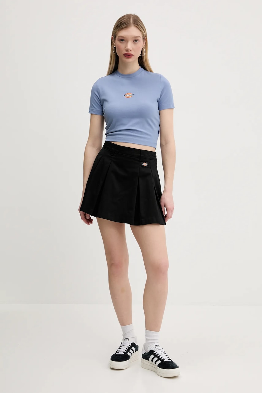 Юбка Dickies цвет чёрный mini расклешённая DK0A4Z87BLK1 Юбка Dickies цвет чёрный mini расклешённая DK0A4Z87BLK1