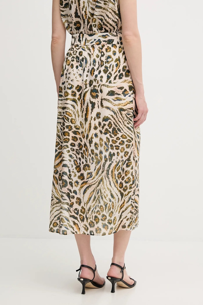 Φούστα Marc Aurel χρώμα: μπεζ, 2286-1021-93436 φωτογραφία