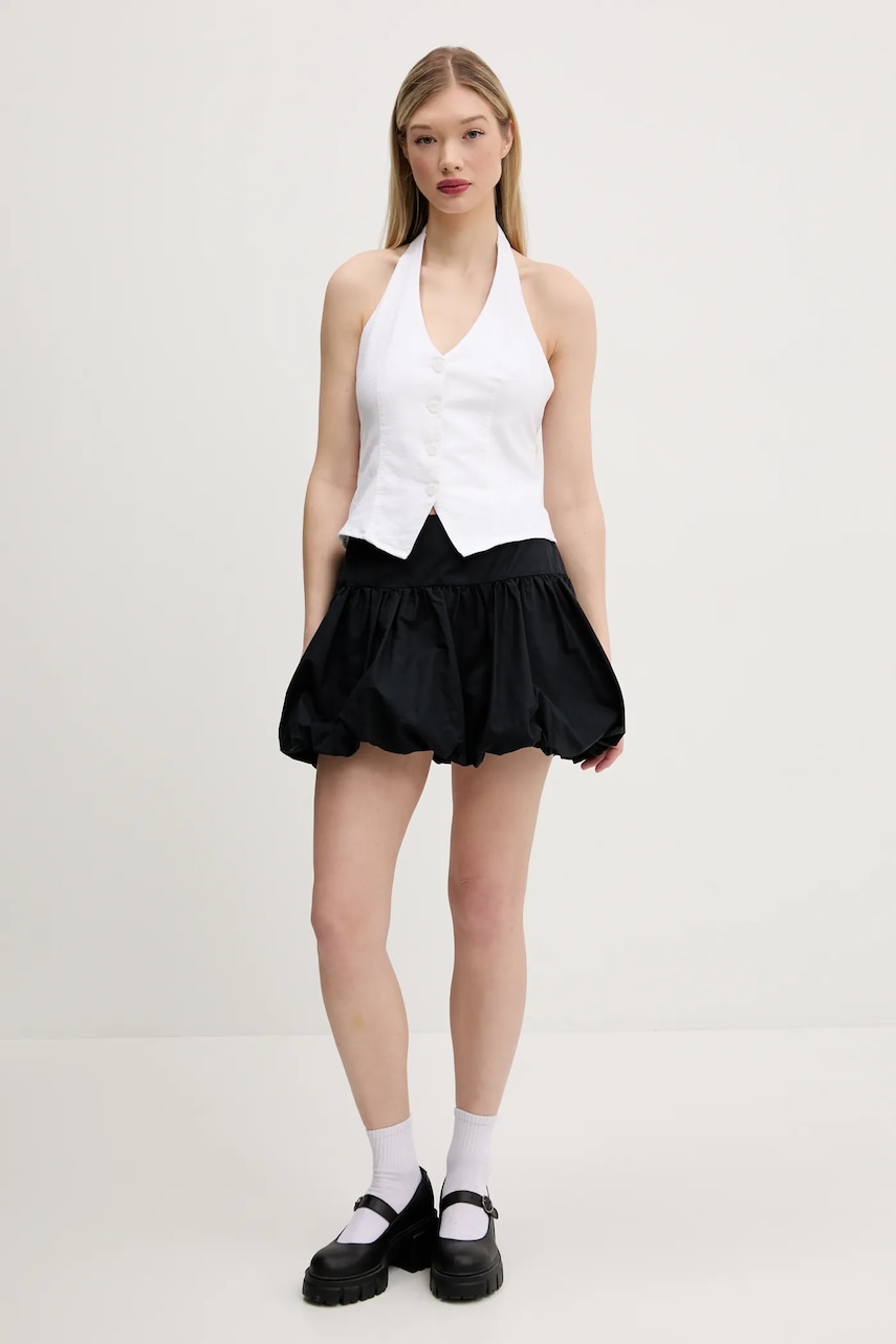 Bavlněná sukně Abercrombie & Fitch