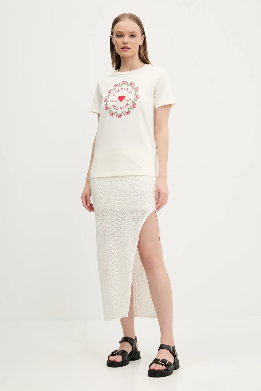 Bavlněná sukně Abercrombie & Fitch