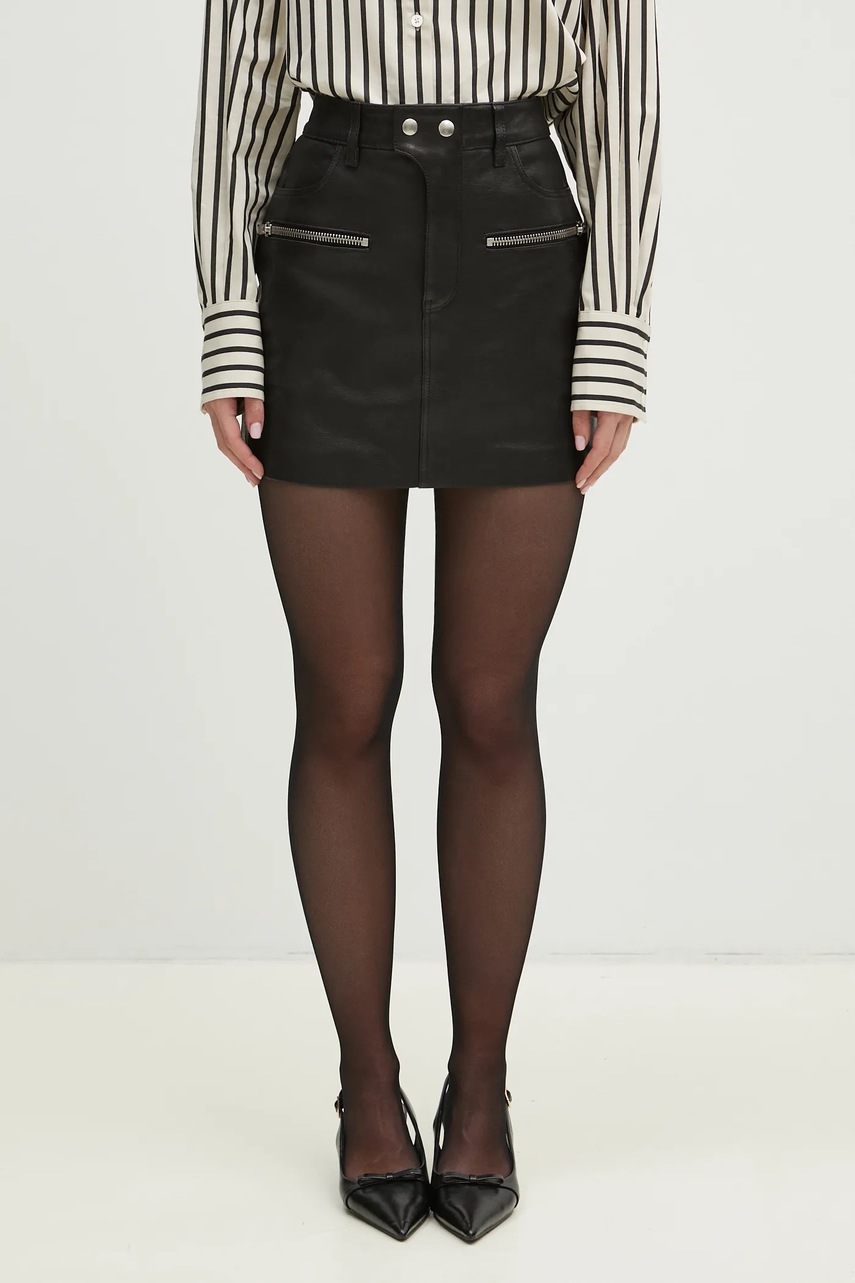 Anine Bing fusta Steel Skirt