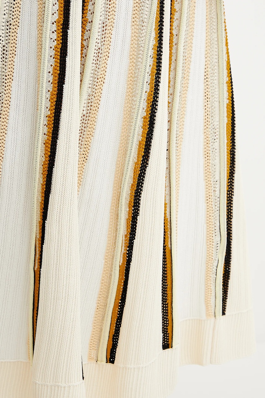 Φούστα Forte Forte χρώμα: μπεζ, 13935 my skirt φωτογραφία