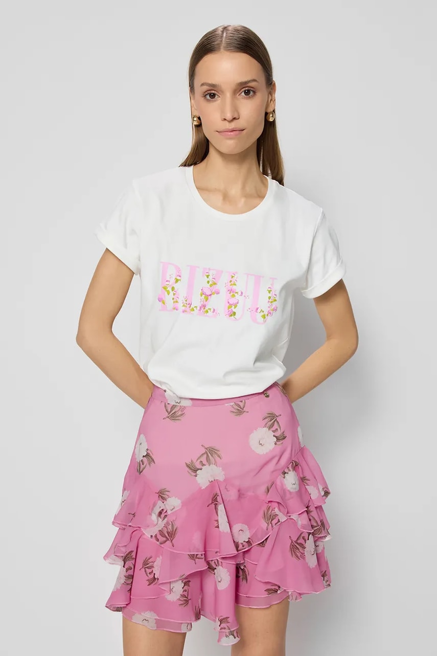 Юбка Bizuu CANDICE ALTARE цвет розовый mini расклешённая CANDICE_ALTARE_RÓŻOWY_SS25 Юбка Bizuu CANDICE ALTARE цвет розовый mini расклешённая CANDICE_ALTARE_RÓŻOWY_SS25