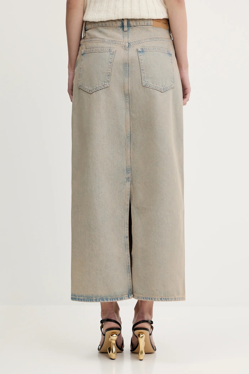 Τζιν φούστα Samsoe Samsoe Saelsie Long φωτογραφία