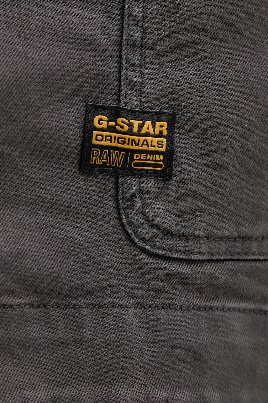 Τζιν φούστα G-Star χρώμα: γκρι, D25235-C106 φωτογραφία