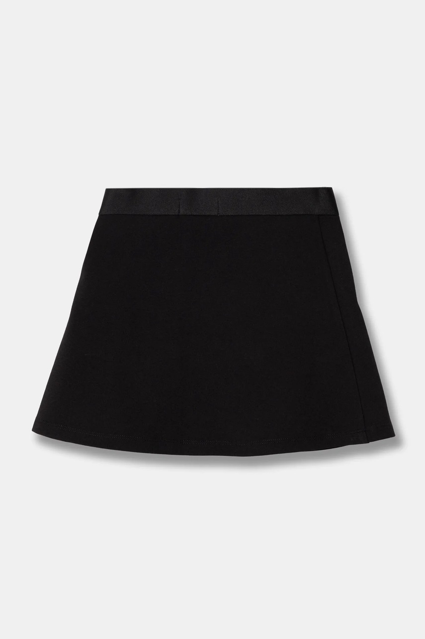 Детская юбка Calvin Klein Jeans цвет чёрный mini расклешённая IG0IG02784