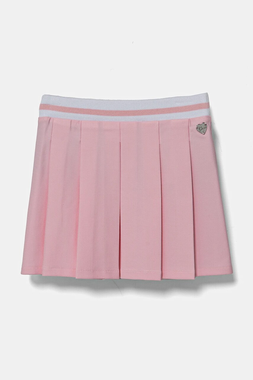 Levně Dětská sukně Guess růžová barva, mini, áčková, K5RD11 KAUH0