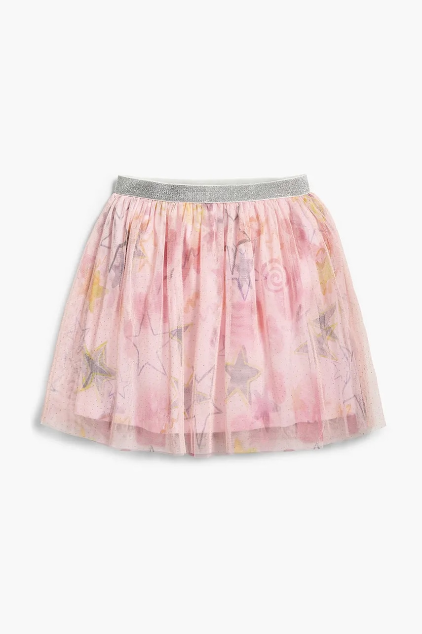 Desigual fusta fete culoarea roz, mini, evazati, 25SGFK02