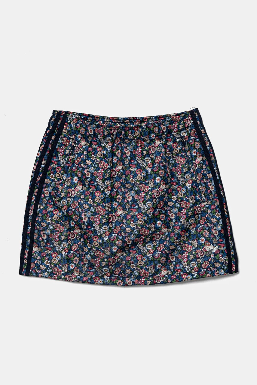 Детская юбка adidas Originals цвет синий mini прямая JD0529