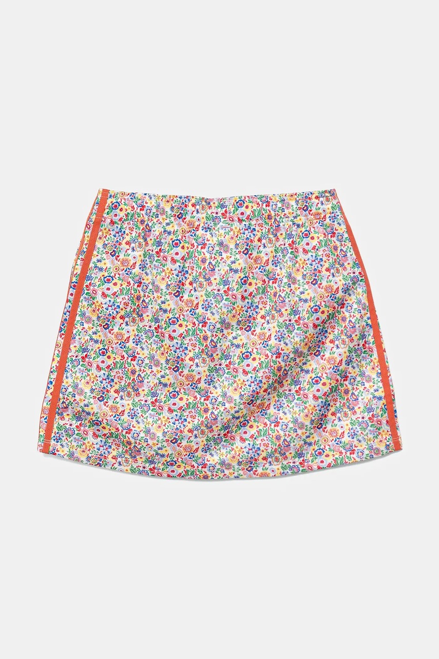 Детская юбка adidas Originals цвет оранжевый mini прямая JD0531