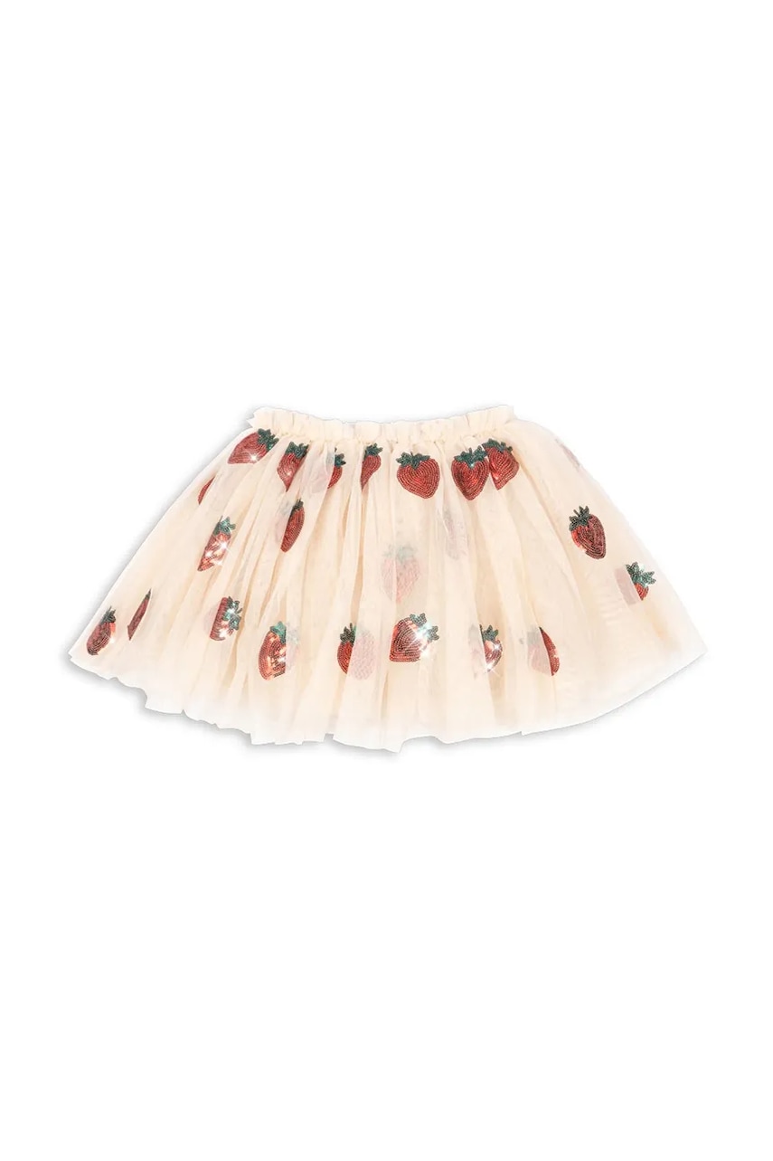 Детская юбка Konges Sløjd YVONNE SKIRT цвет розовый mini расклешённая KS102863