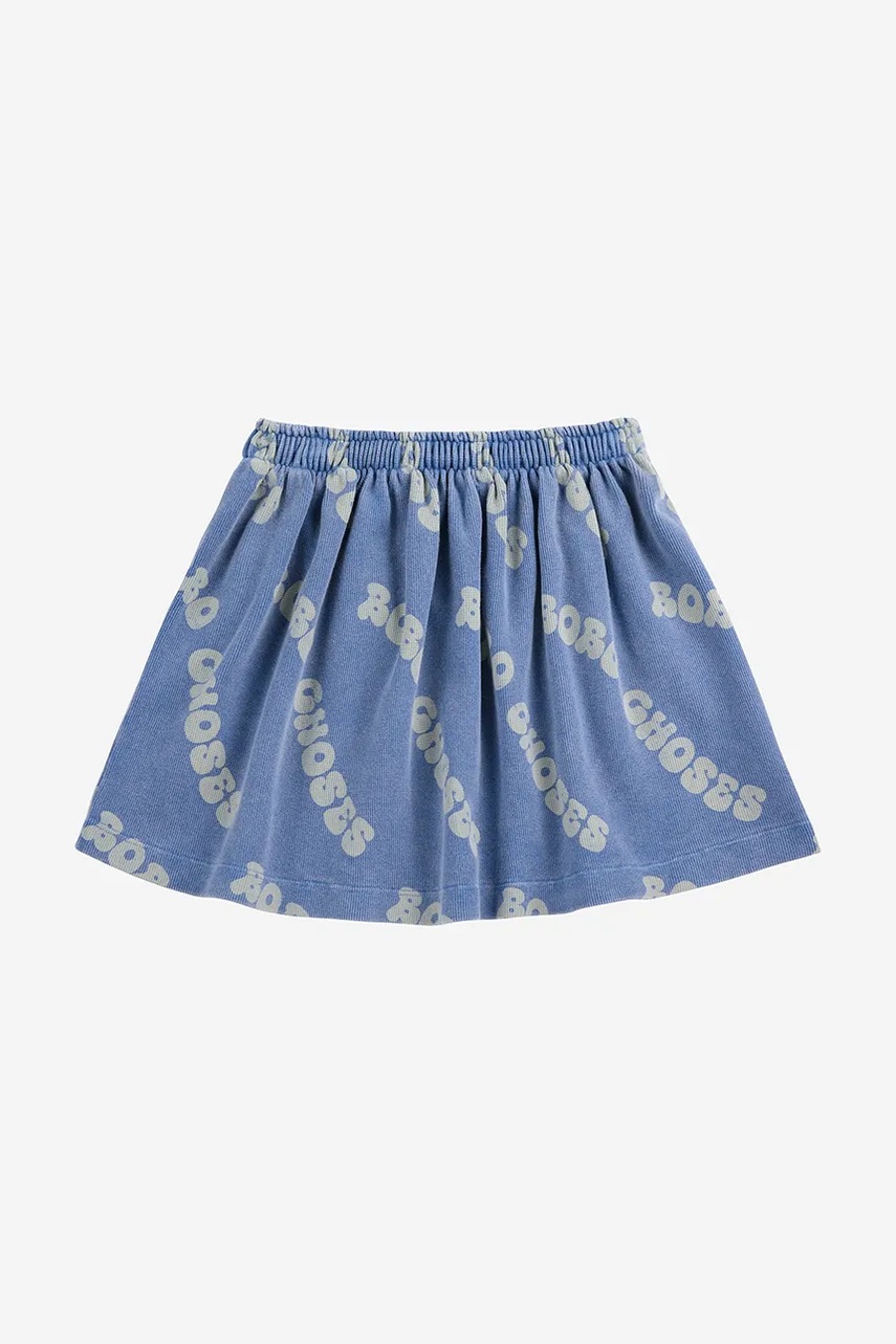 Детская юбка Bobo Choses Wavy mini расклешённая 125AC141