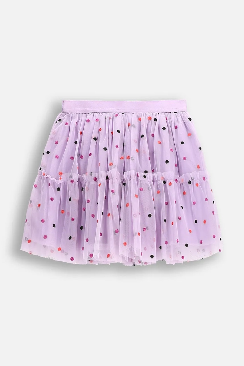 Юбка Coccodrillo цвет фиолетовый mini расклешённая REBEL GIRL KIDS Юбка Coccodrillo цвет фиолетовый mini расклешённая REBEL GIRL KIDS
