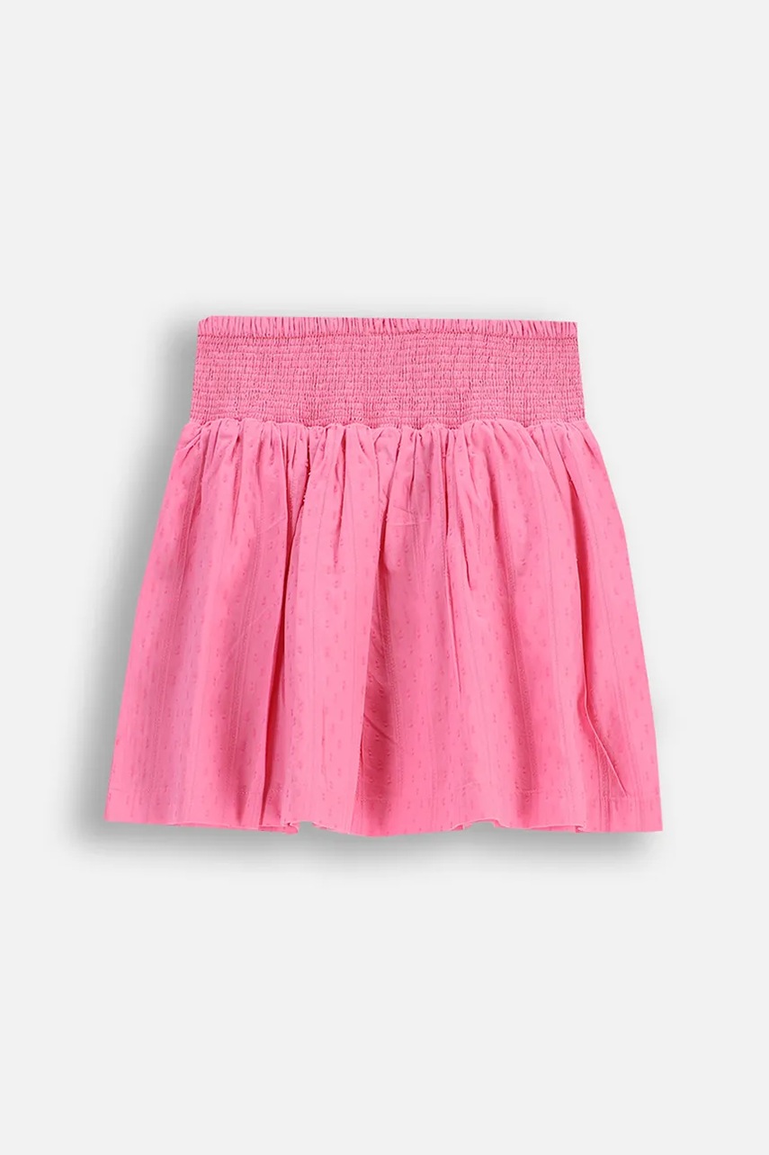 Юбка Coccodrillo цвет розовый mini расклешённая FLOWER PARADISE GIRL KIDS