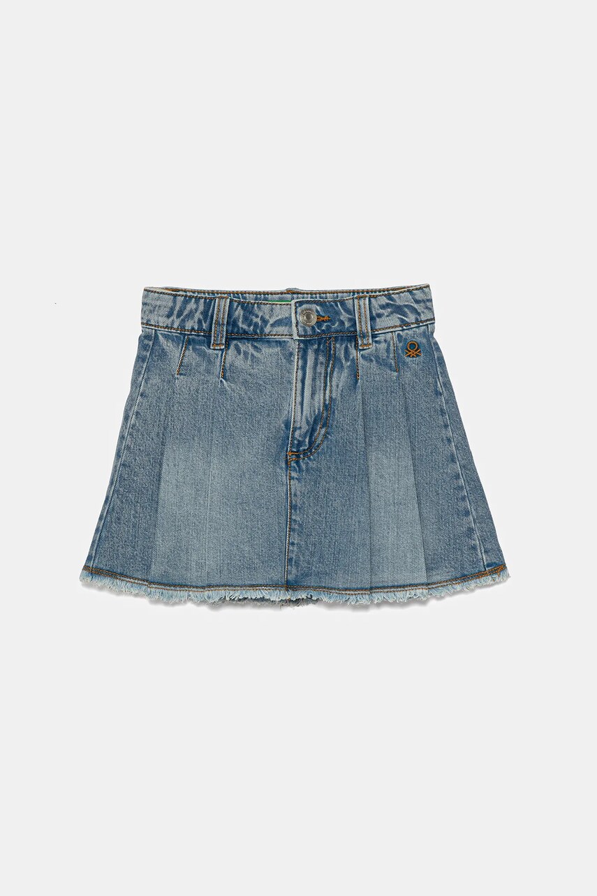 United Colors of Benetton fusta denim pentru copii mini, evazati, 4VJEC002F