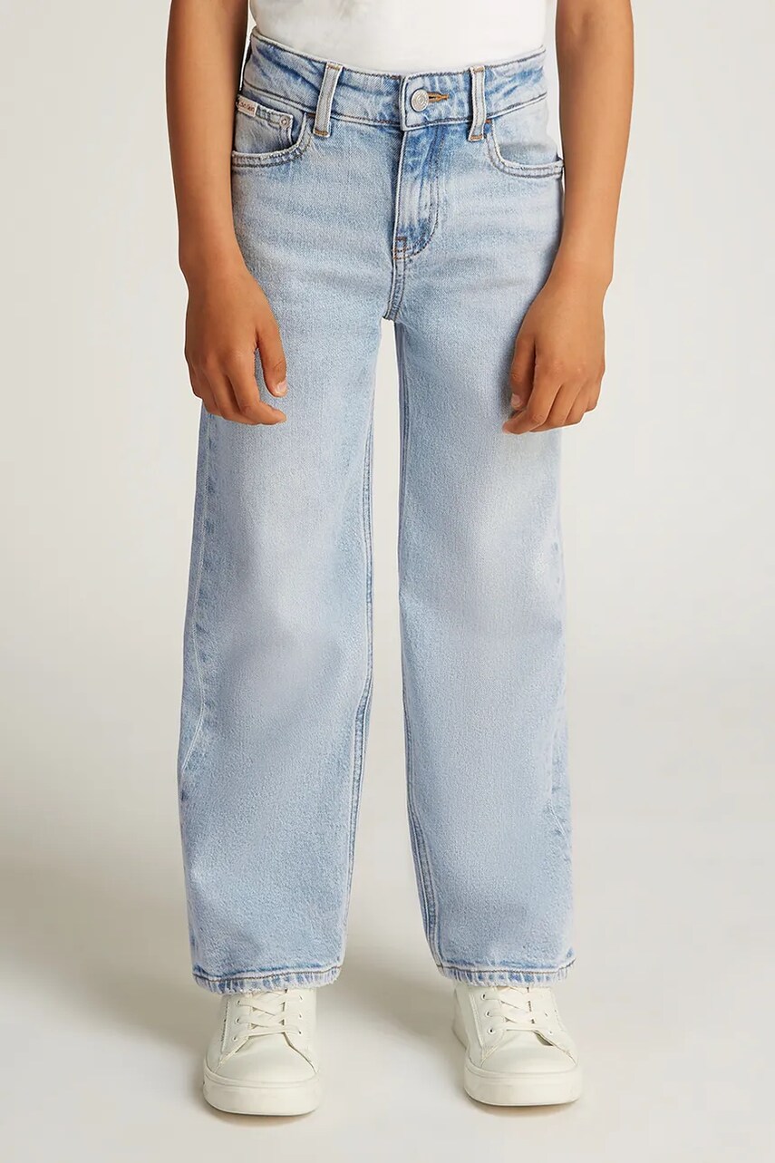 Levně Dětské rifle Calvin Klein Jeans SKATER IB0IB02297