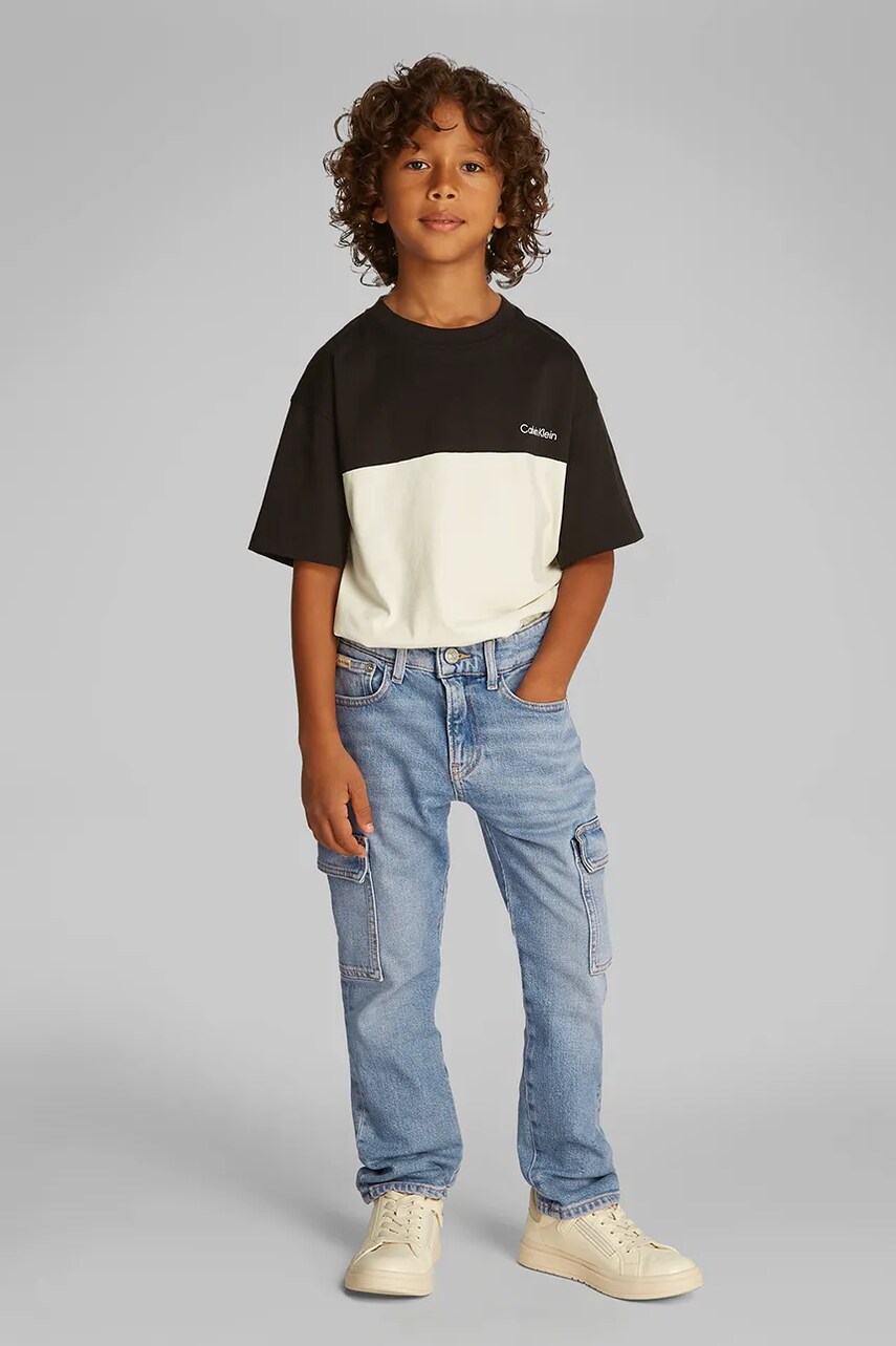 Levně Džíny Calvin Klein Jeans CARGO DAD IB0IB02477