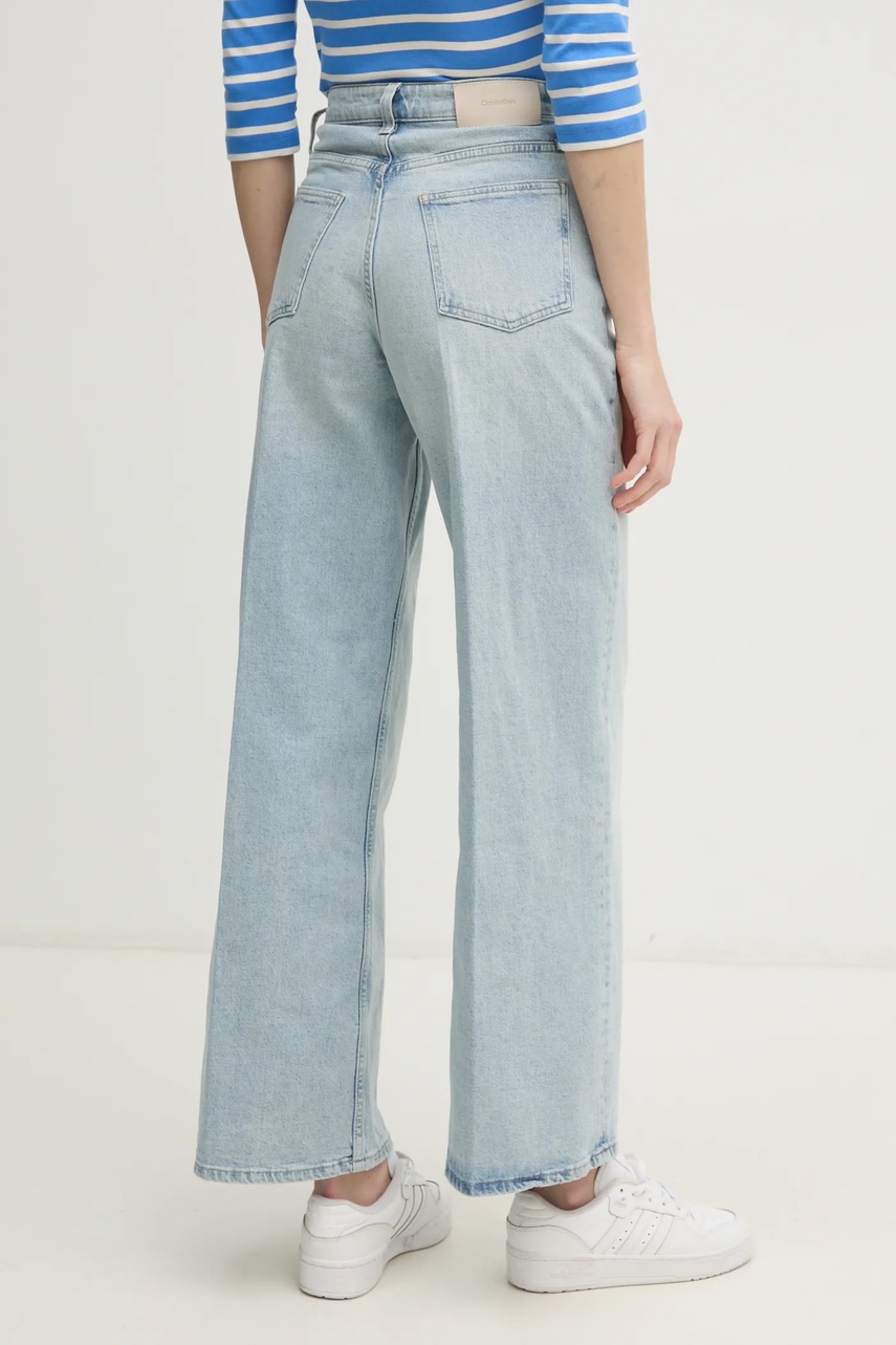 Τζιν παντελόνι Calvin Klein χρώμα: μπλε, K20K208023 φωτογραφία